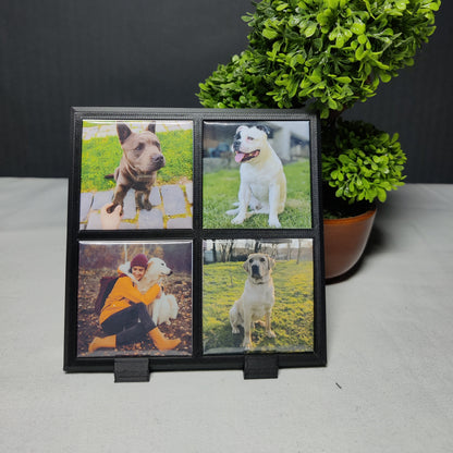 Ramă cu 4 Magneți Foto Personalizați