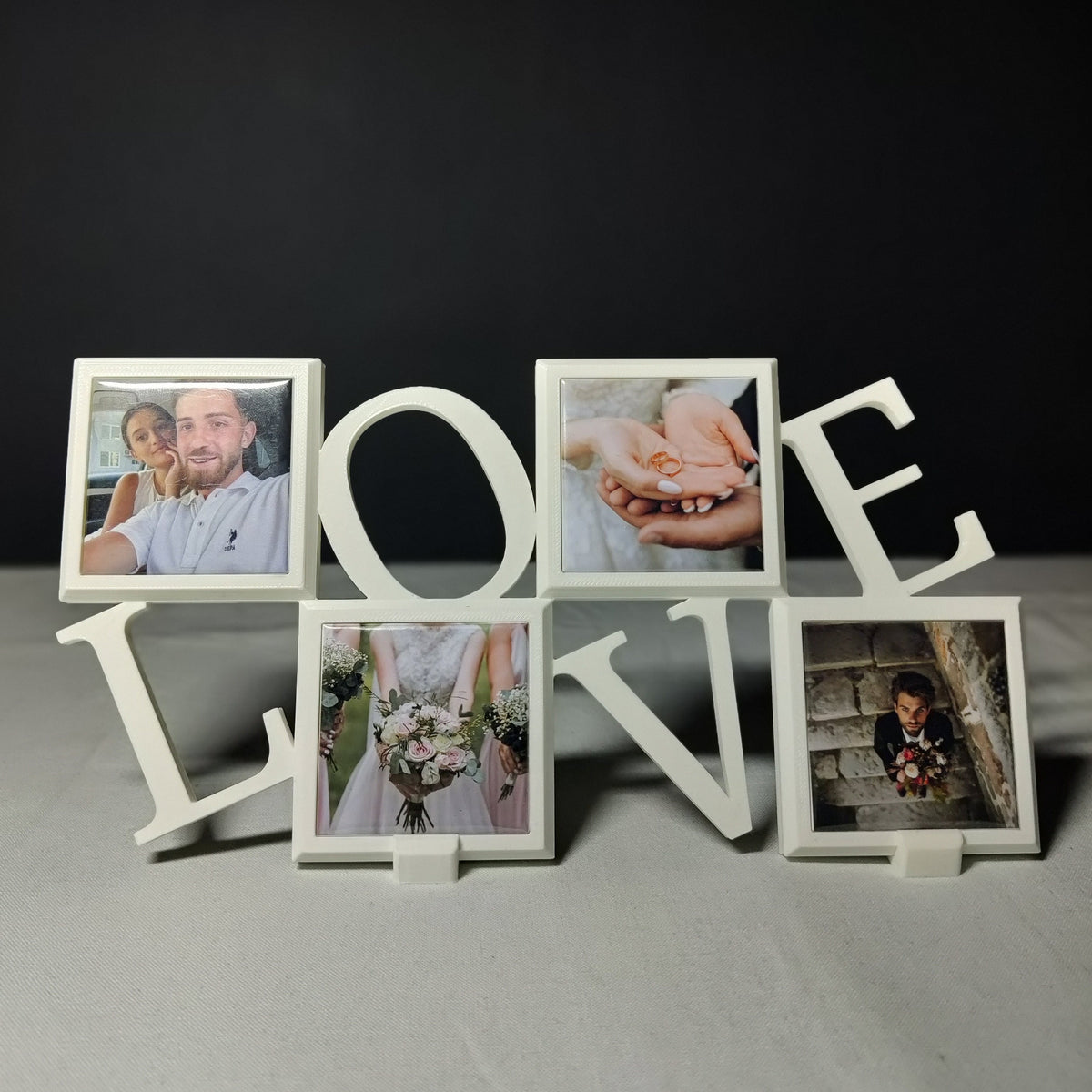 Rama Foto LOVE cu 4 Magneți