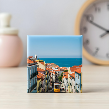 Magnet foto personalizat • O amintire de 5 × 5 cm