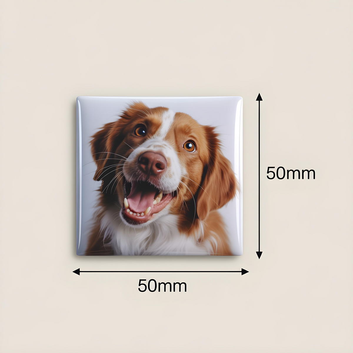 Magnet foto personalizat • O amintire de 5 × 5 cm